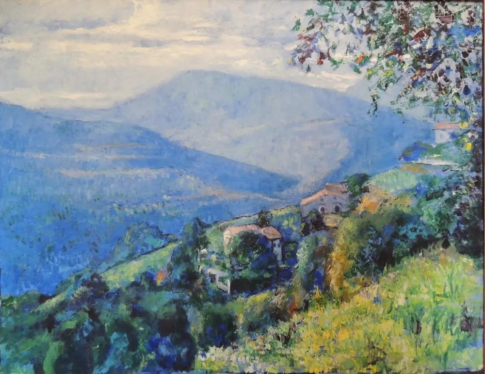 Joan Gil - Paisaje del Montseny Gaudifond Arte