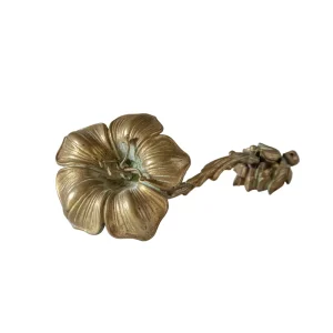 Bronce dorado con forma de flor Gaztelur SARL