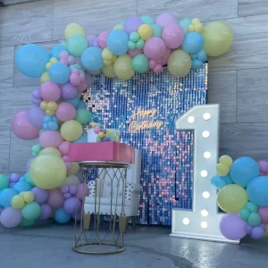 Backdrop Shimmer - Happy B-day Gift Box Inc