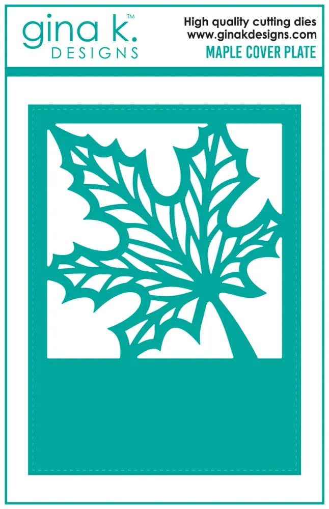 Gina K. Designs - Cover Plate Dies - Maple