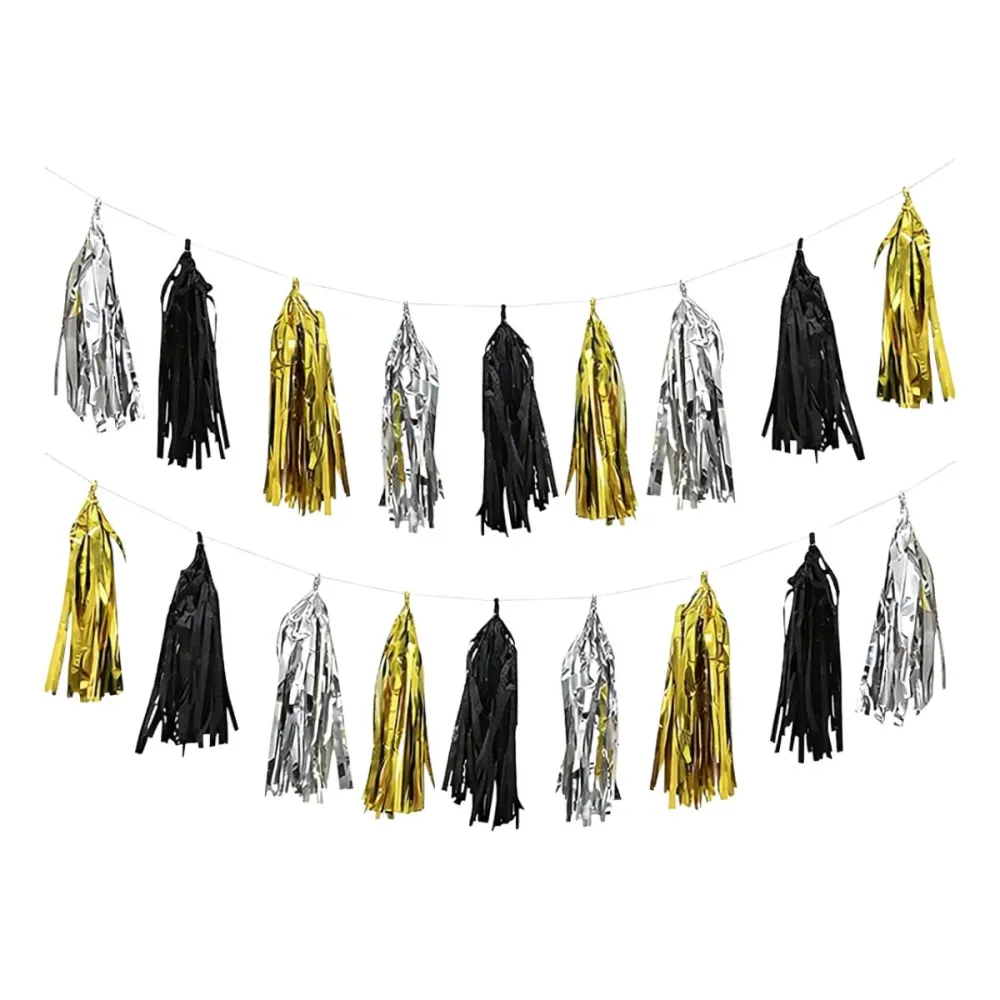 Guirnaldas Tassel 15 Porras Metalizado Glam