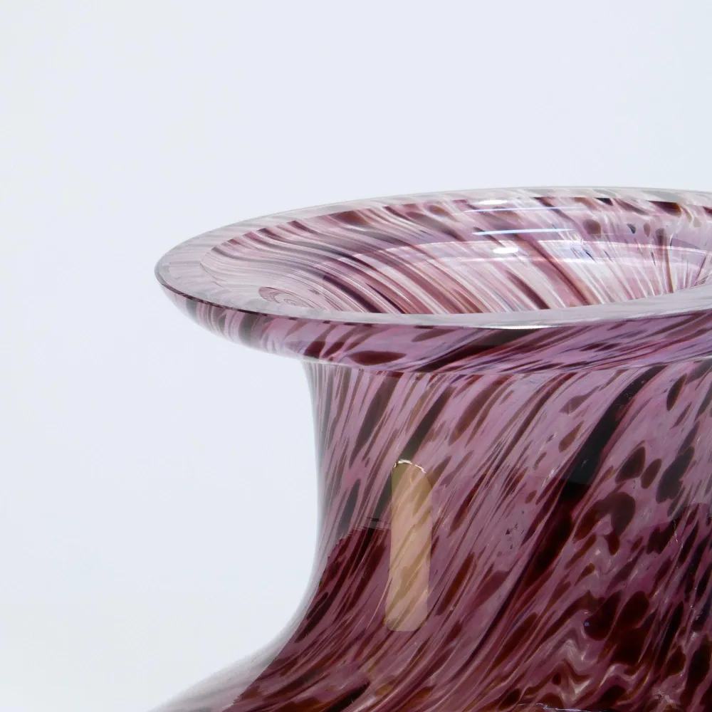 Jarrón Pequeño ESSENCE Amatista GLASSCOR | Hand·Blown glass Store