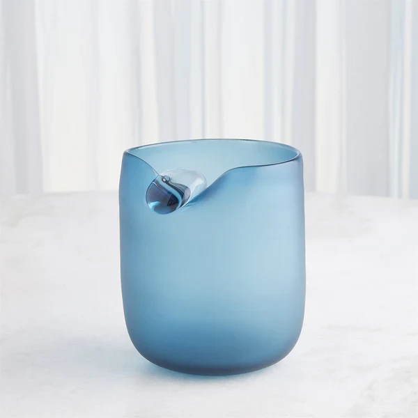 Poise - Florero Azul Pequeño Global View