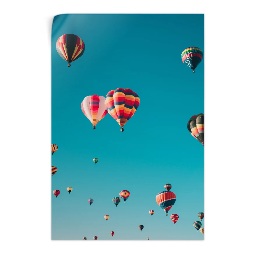 Globos Aerostáticos Poster