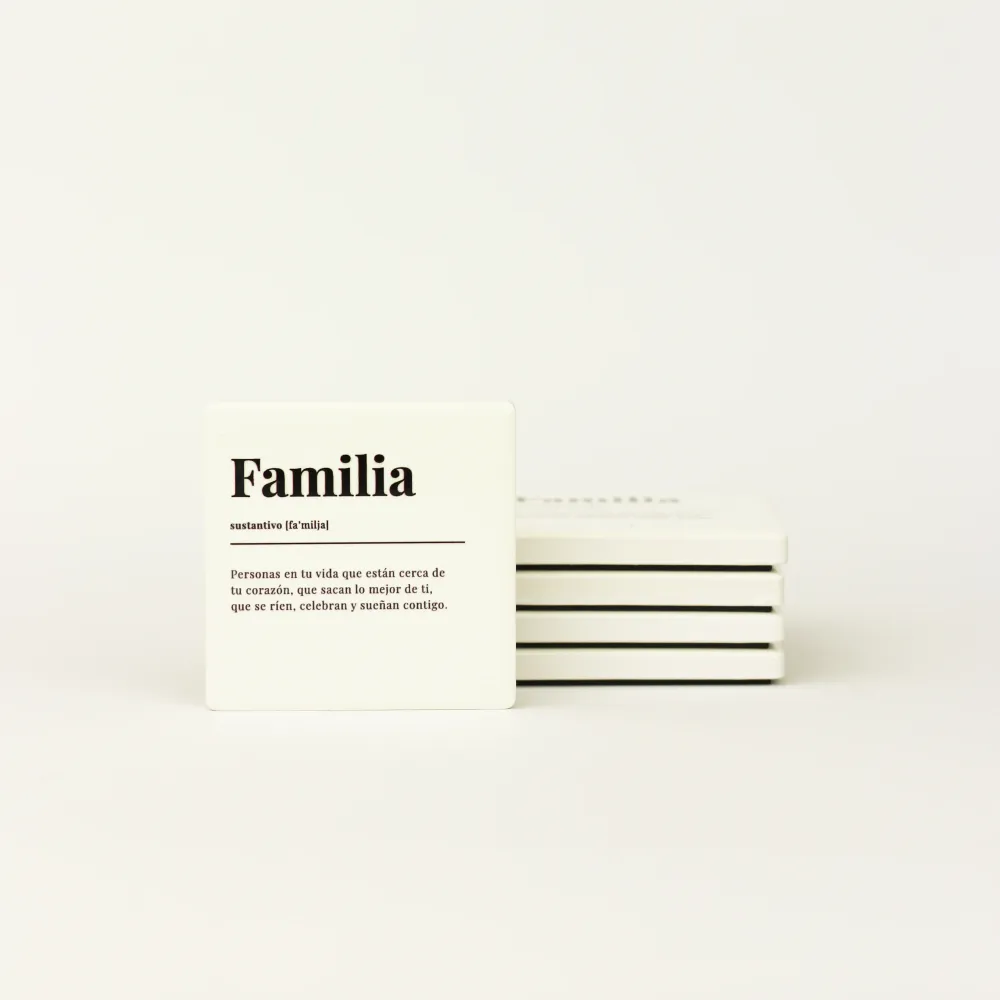 Familia Castellano Ceramic Magnet Good Words