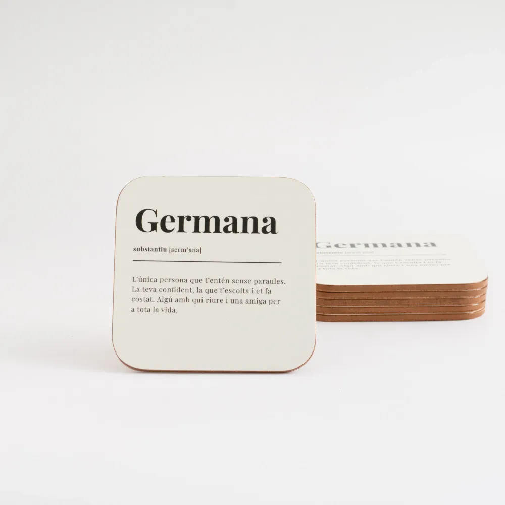 Germana Coaster Good Words