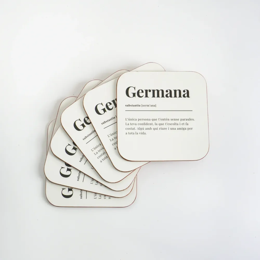 Germana Coaster Good Words