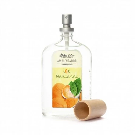 Ambientador Spray ICE MANDARINA Boles d'olor (100ml) Gotas de Magia