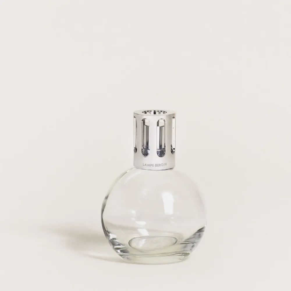 Cofre lámpara Berger ESSENTIELLLE RONDE Transparente Gotas de Magia