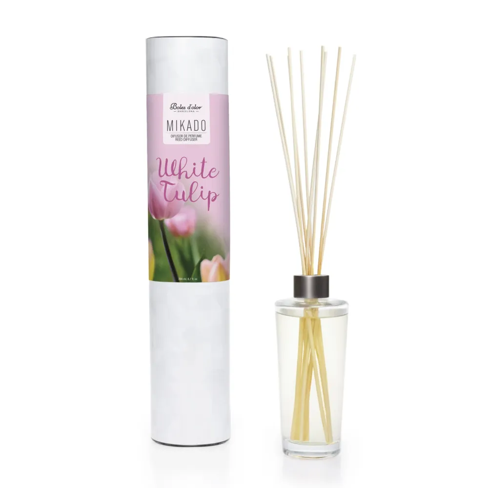 Mikado Difusor WHITE TULIP (200 ml) Gotas de Magia