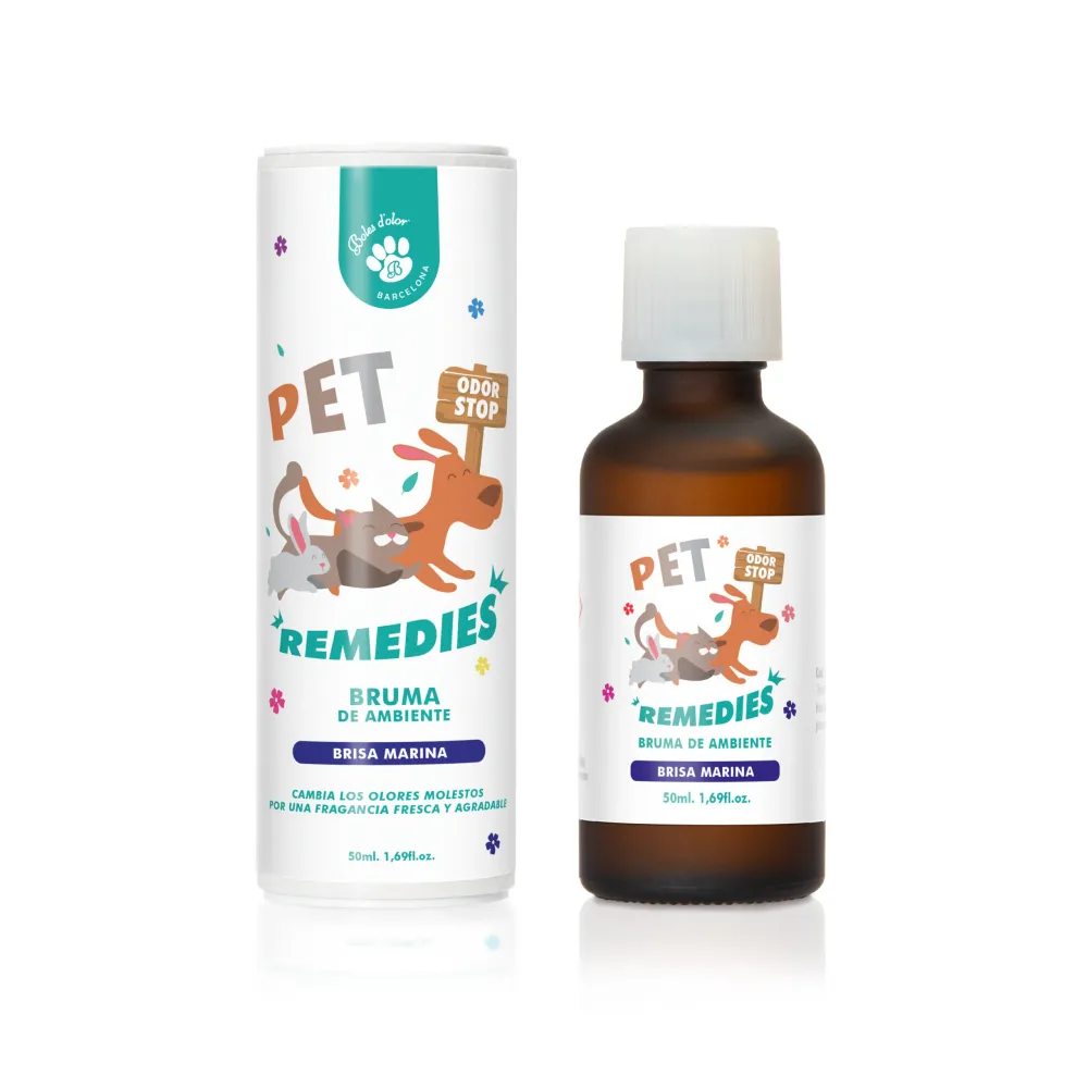 Pet Remedies BRISA MARINA Bruma de Ambiente (50ml) Gotas de Magia