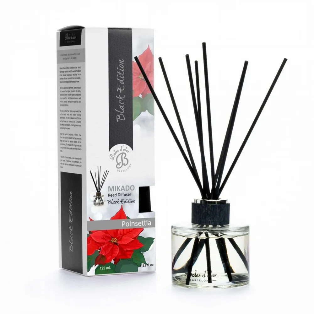 POINSETTIA- MIKADO-BLACK EDITION Gotas de Magia