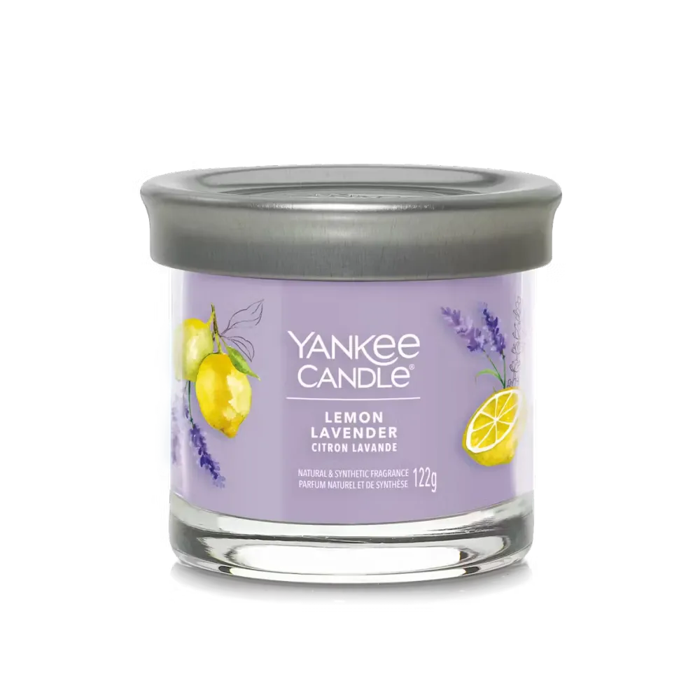 Vela Pequeñ LEMON LAVENDER (122g) Gotas de Magia
