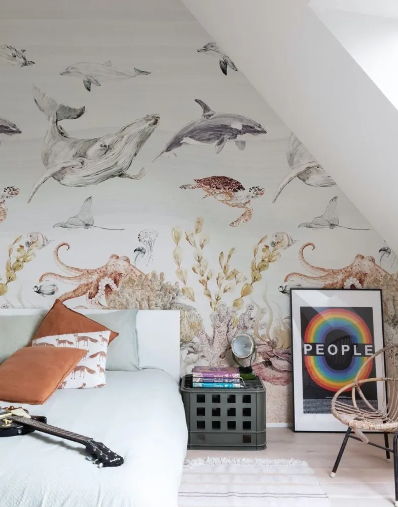 ROLLO DE PAPEL DECORATIVO L2.80M x W1.59M GRANDECO WALLFASHION