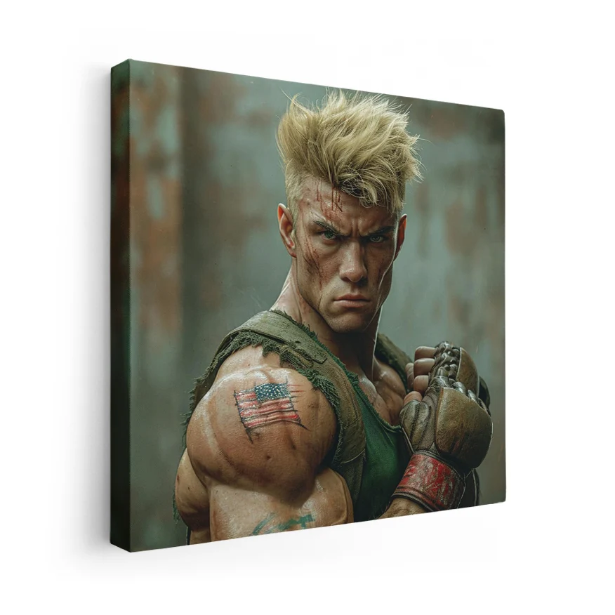 Guile Street Fighter Poster
