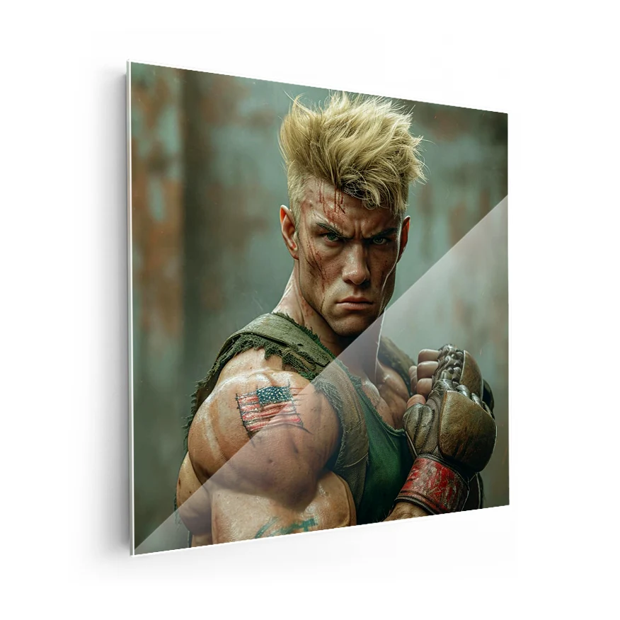 Guile Street Fighter Poster