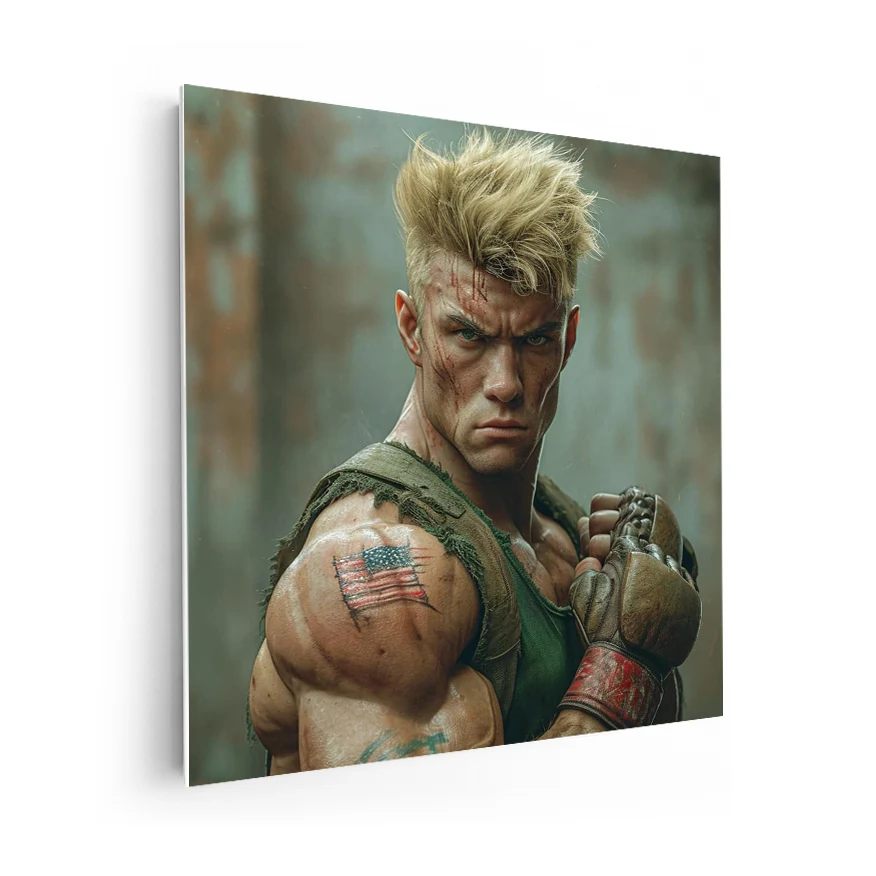 Guile Street Fighter Poster