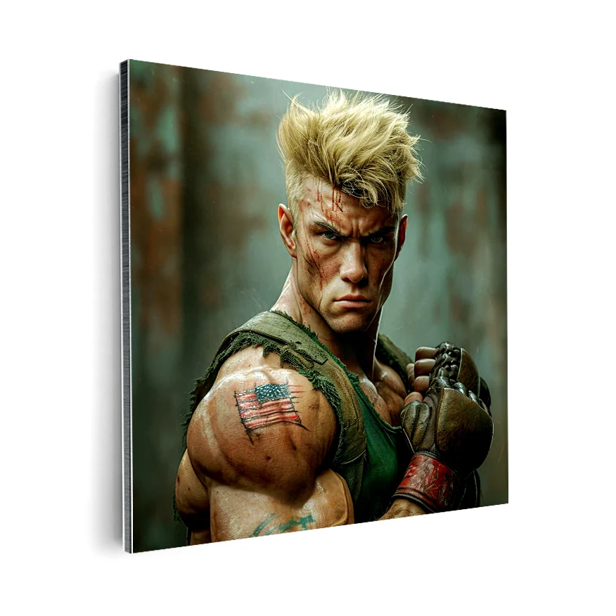 Guile Street Fighter Poster