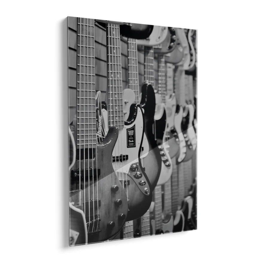 Guitarras Y Bajos Poster