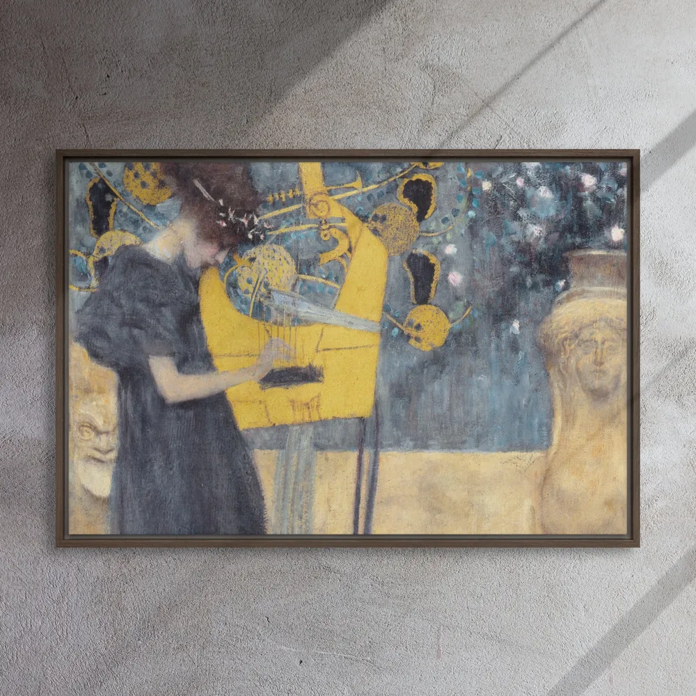 Lienzo - Gustav Klimt, La Música