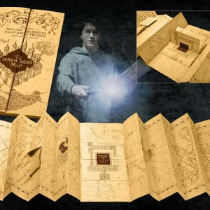 Harry Potter Mapa del Merodeador Réplica Premium