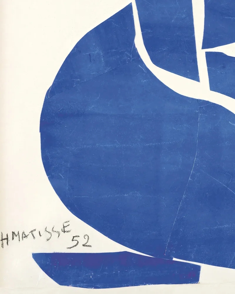 Blue Nude II (1952) de Henri Matisse - Póster