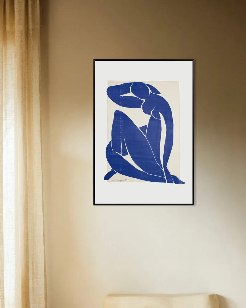 Blue Nude II (1952) de Henri Matisse - Póster