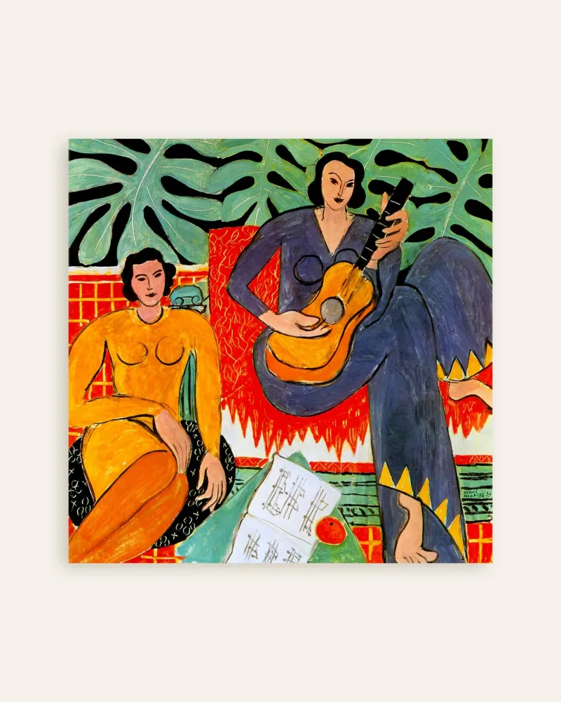 Música (1939) de Henri Matisse - Póster