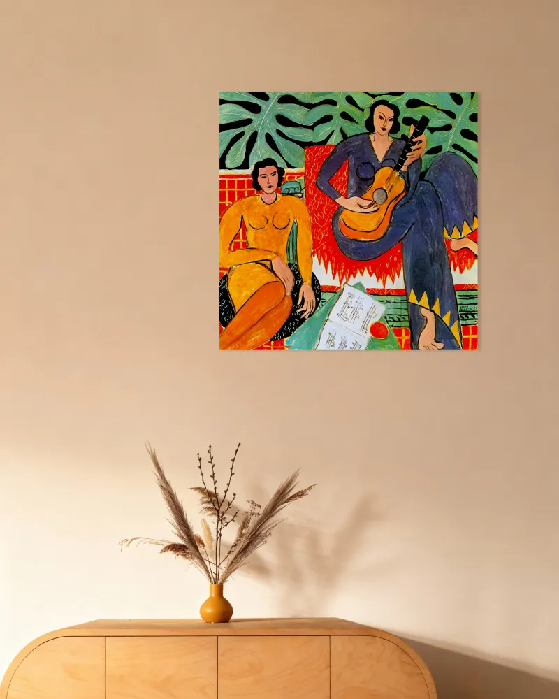 Música (1939) de Henri Matisse - Póster