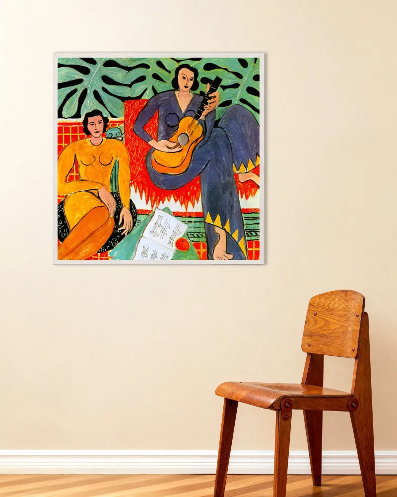 Música (1939) de Henri Matisse - Póster