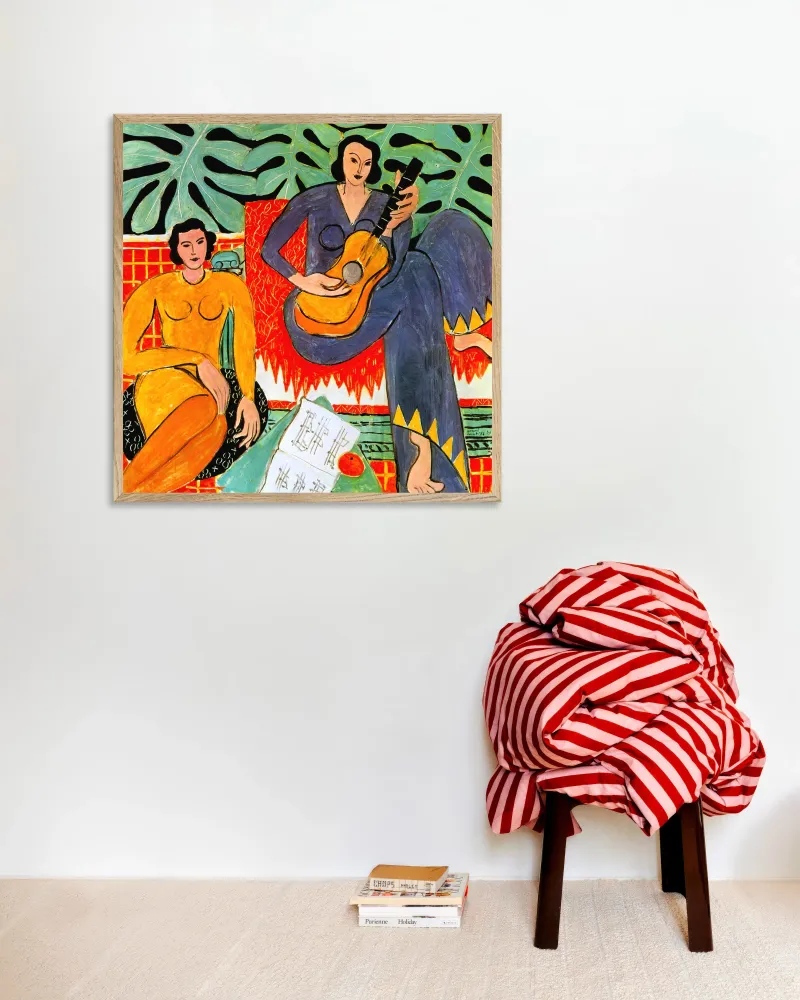 Música (1939) de Henri Matisse - Póster