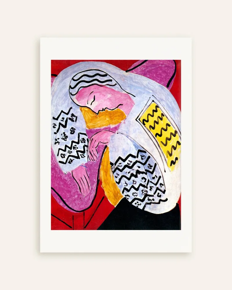 El sueño (1940) de Henri Matisse - Póster