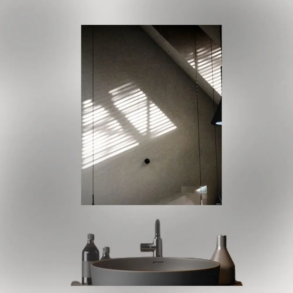 Espejo Rectangular De Lujo Con Canto Pulido 50x70 cm herrashop HERRASHOP E1R05070