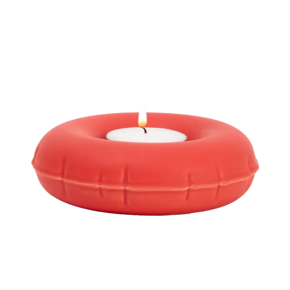 Portavelas Moby mate- Home Studyo Coral