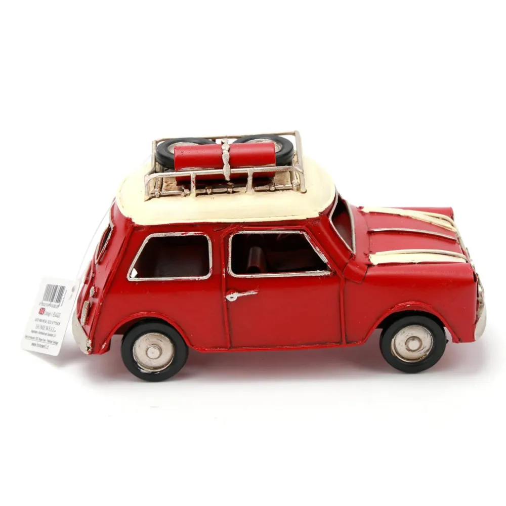 Auto Mini Decoración de Metal 16x7x8.5cm HomeWell