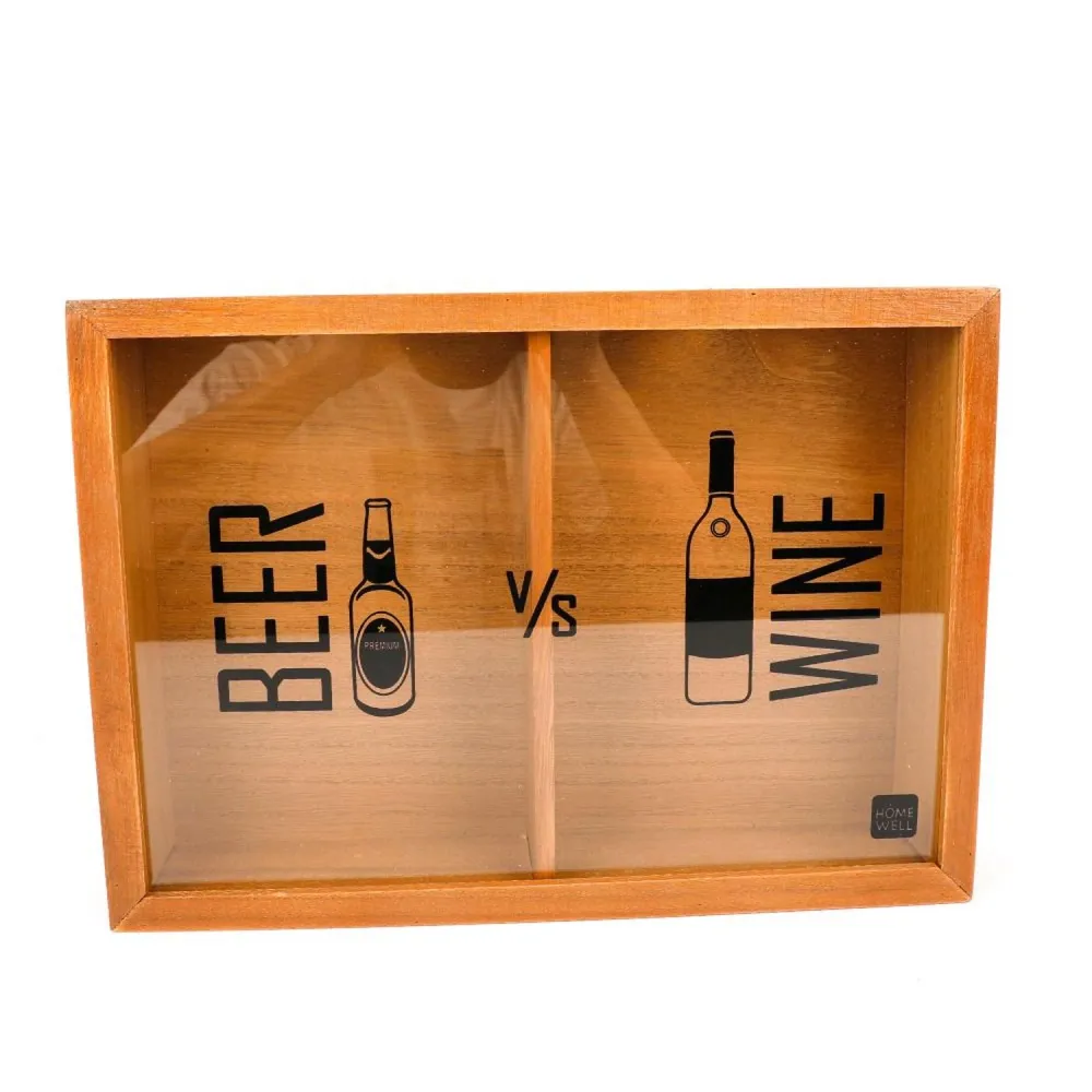 Caja Colección Coleccionar Corchos y Tapas HomeWell