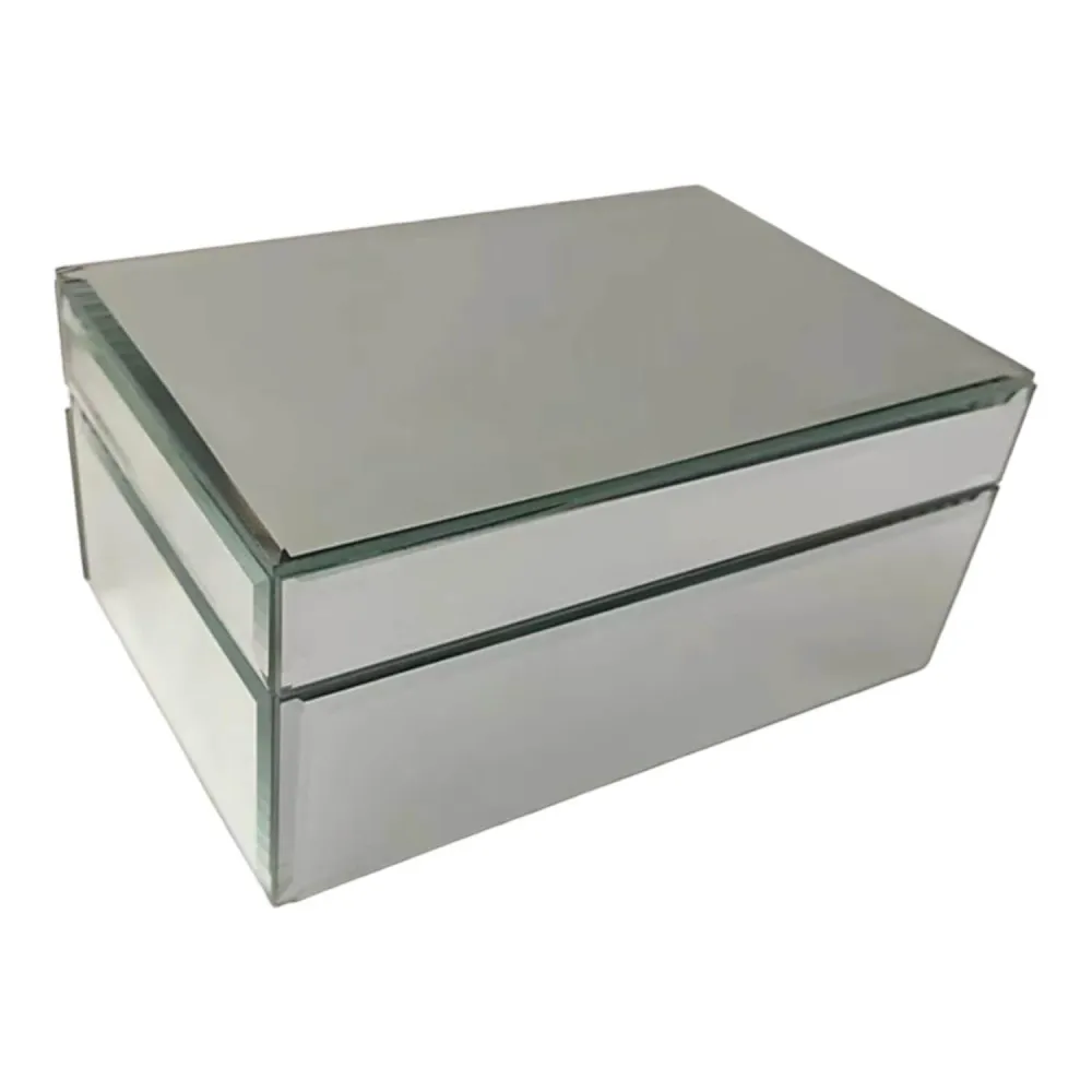 Caja Espejo Transparente 18*12*8.5cm HomeWell