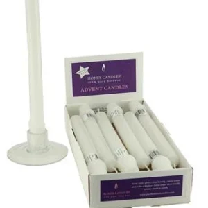 Honey Candles - Velas de iglesia Caja de 12 unidades