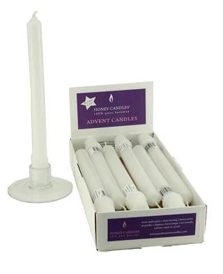 Honey Candles - Velas de iglesia Caja de 12 unidades