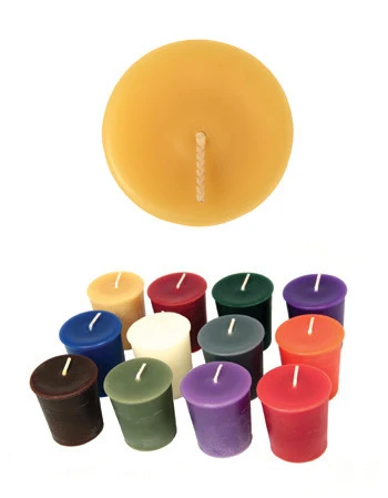 Honey Candles - Velas votives Natural