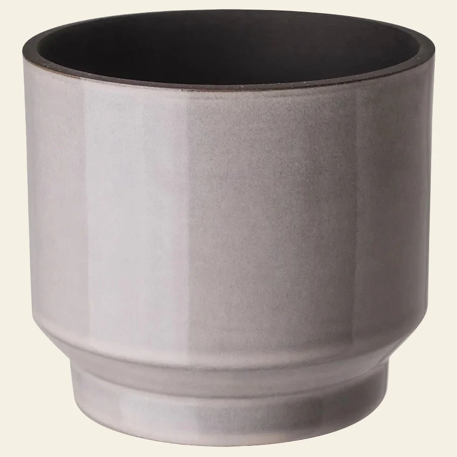 HONUNGSPALM MACETA 12CM GRIS BEIGE