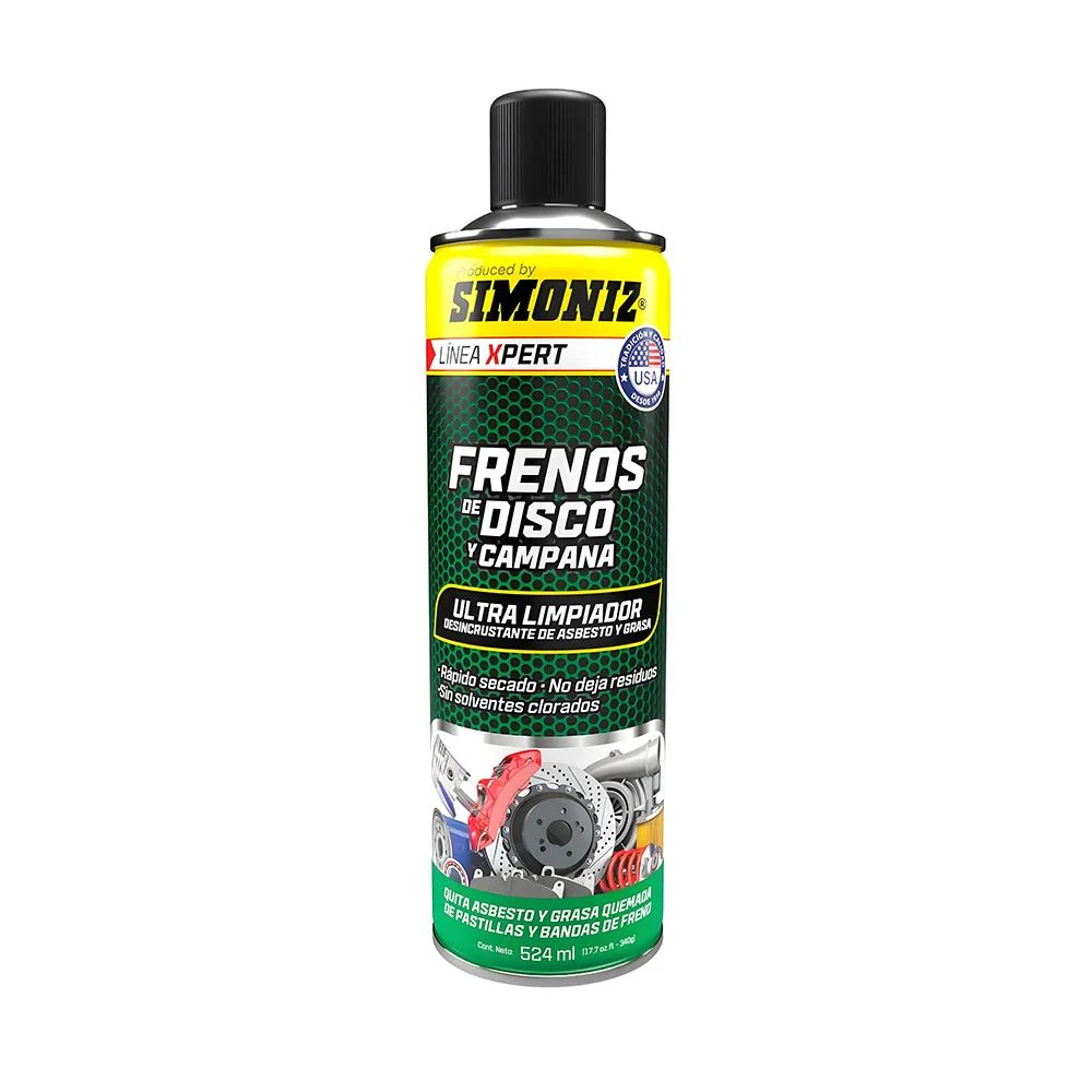Limpiador De Frenos De Disco Y Campana Xpert 524Ml Simoniz 208892 Hoyostools