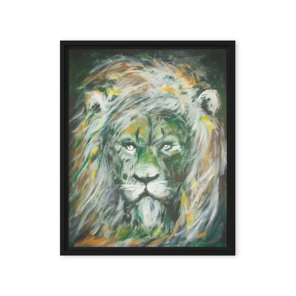 Lienzo - León Verde, Hyoun Wook Song