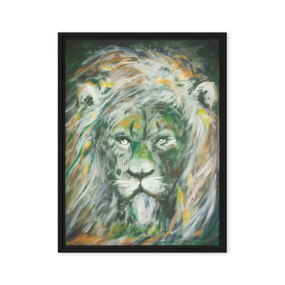 Lienzo - León Verde, Hyoun Wook Song