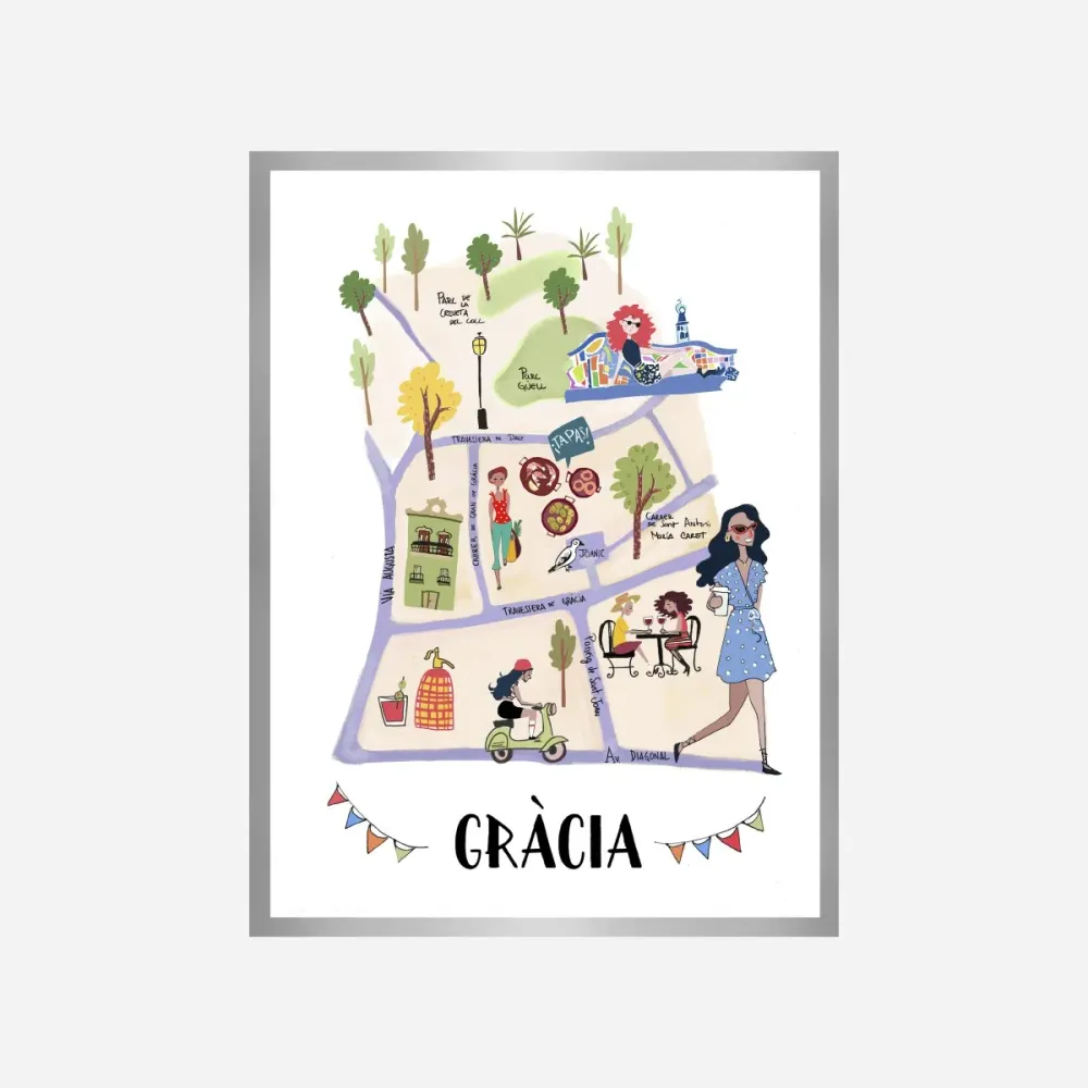 Gracia Art Print A4 Idmary Hernandez