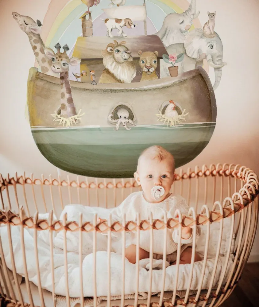 ARCA DE NOÉ Vinilo infantil personalizable Il Mondo di Alex