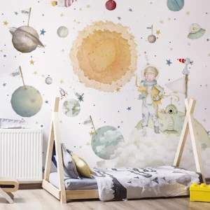 ASTRONAUTA II Mural de papel pintado Il Mondo di Alex