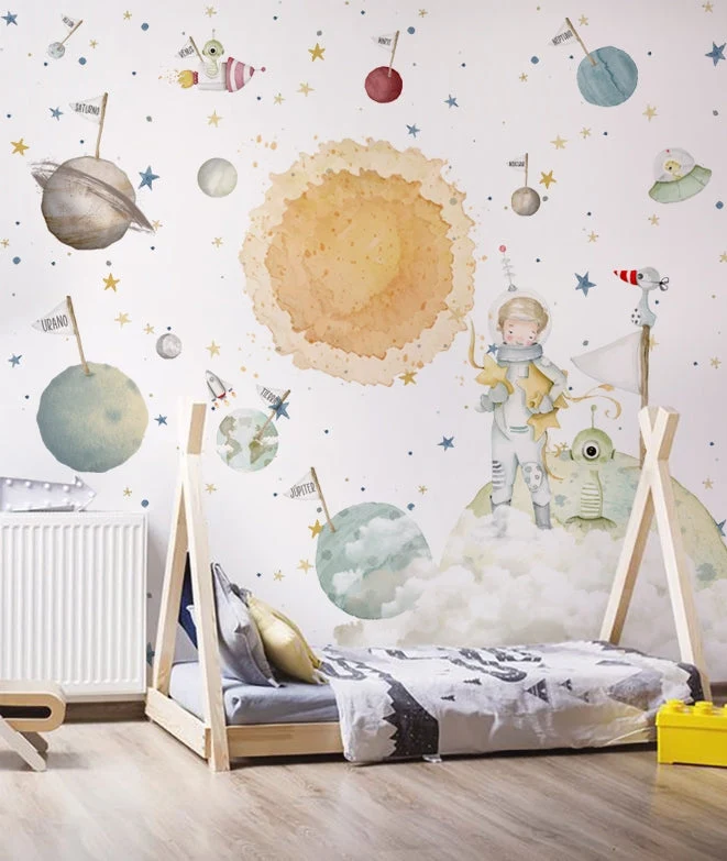 ASTRONAUTA II Mural de papel pintado Il Mondo di Alex