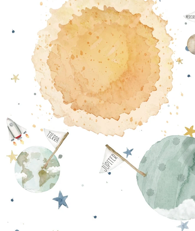 ASTRONAUTA II Mural de papel pintado Il Mondo di Alex