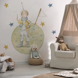 ASTRONAUTA II Vinilo infantil personalizable Il Mondo di Alex